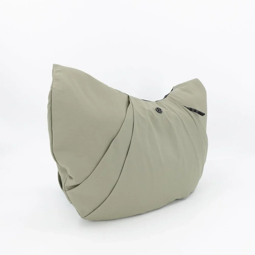 Lululemon Pleated Shoulder Bag 10L Grey Sage - Picture 5 of 12